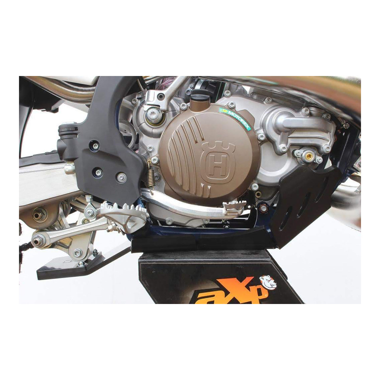 AXP Xtrem HDPE Skid Plate KTM SX250/300XC 19-22 Husky TC250/TX300 19-22 Gas Gas EX300 21-22 Black
