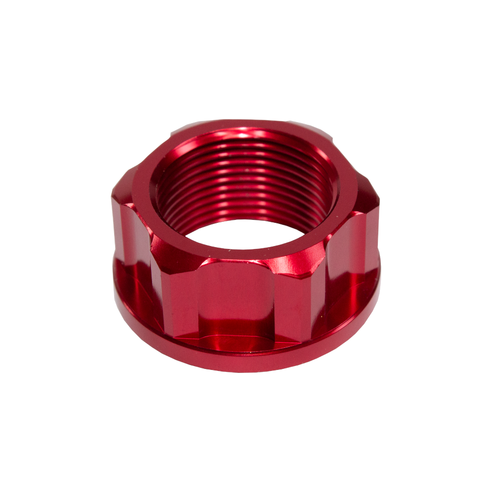 Apico Axle Nut Rear M25 X 1.5 KTM/HQV/GAS SX/SX-F125-450 13-22, TC/FC125-450 17-22, MC/MC-F 21-23 Red