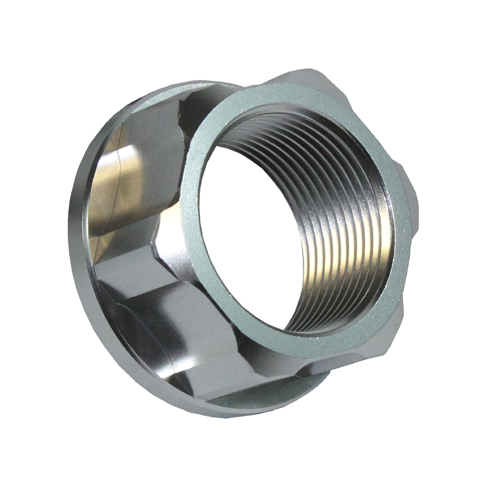 Apico Axle Nut Rear M25 X 1.5 KTM/HQV/GAS SX/SX-F125-450 13-22, TC/FC125-450 17-22, MC/MC-F 21-23 Silver