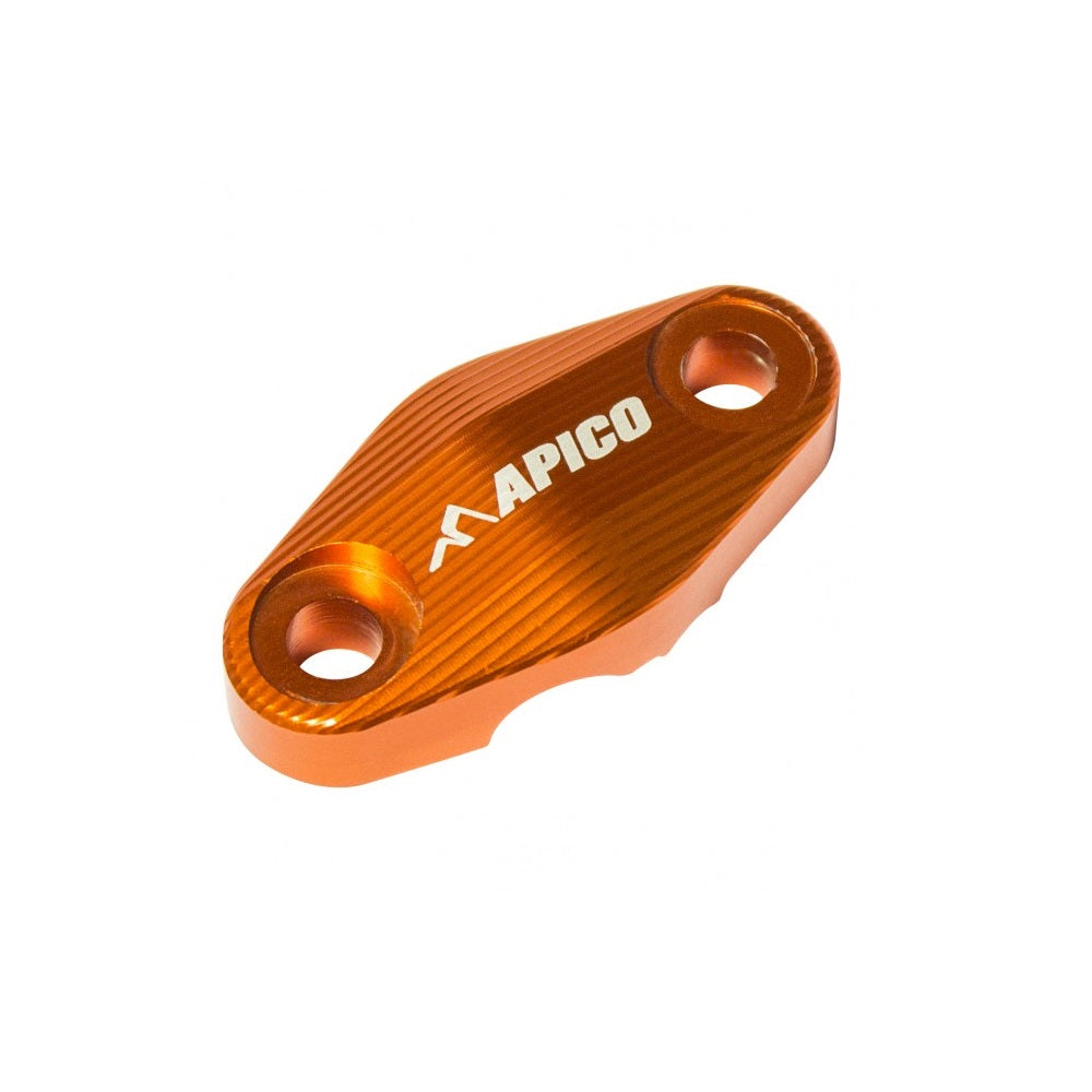 Apico Brake Hose Clamp KTM/HQV/GAS SX/SX-F/FC/MC 85-450 15-23, EXC/EXC-F/FE/EC/EC-F 125-500 16-23 OR