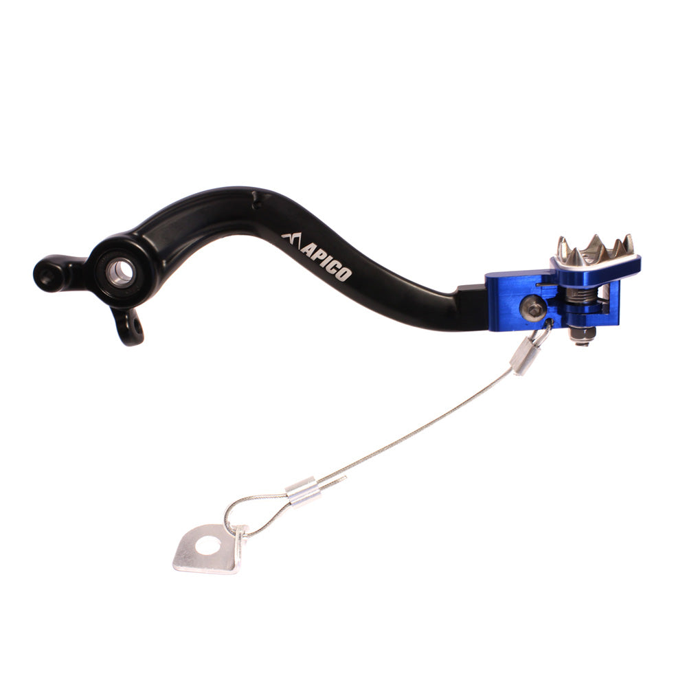 Apico Brake Pedal KTM/HUSKY/GAS SX85 18-23, TC85 18-23, MC85 21-23 Black/Blue