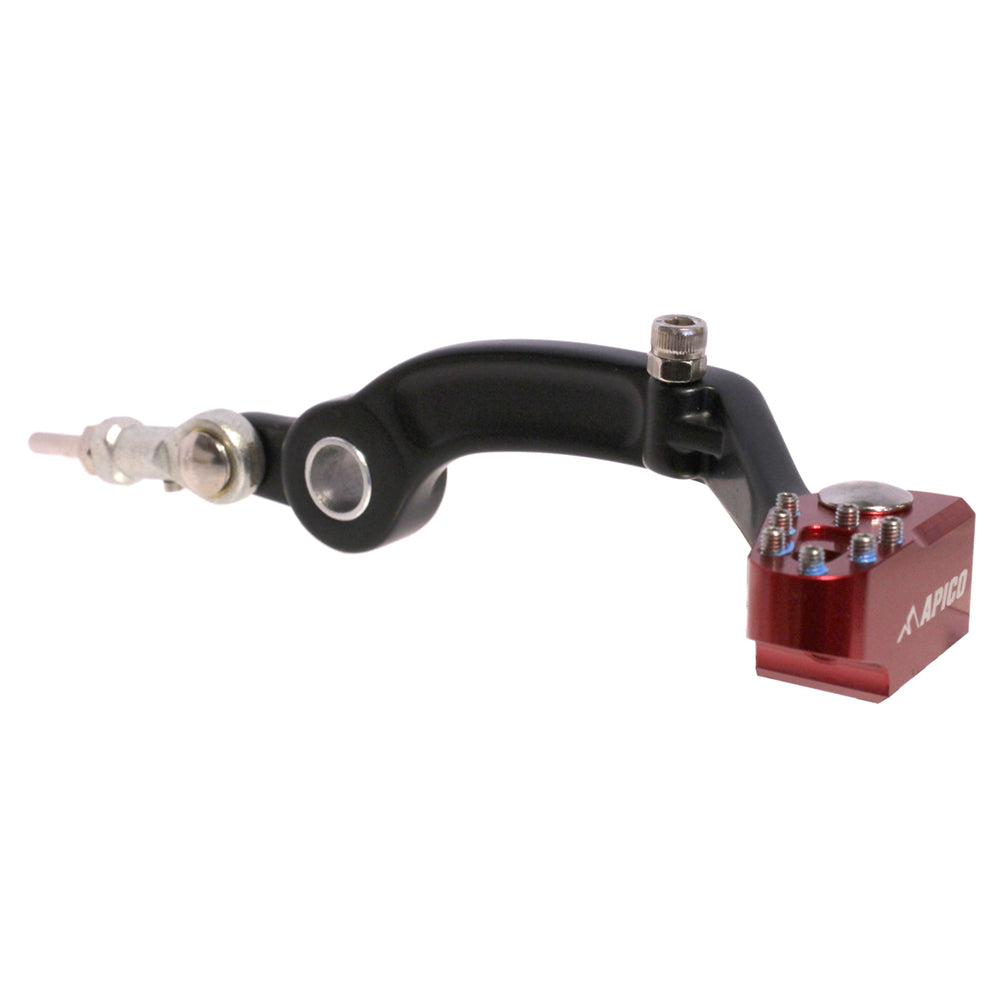 Apico Brake Pedal Trials ELITE GasGas PRO/RACING 09-18 Black/Red