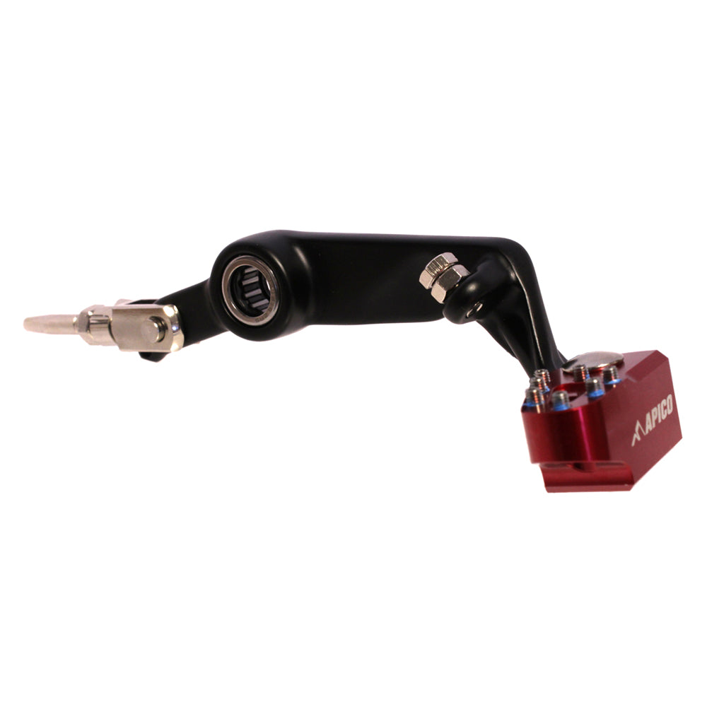 Apico Brake Pedal Trials ELITE BETA EVO 125-300 09-23 Black/Red