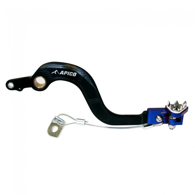Apico Brake Pedal Forged KTM/HUSKY/GAS SX65 09-23, TC65 17-23, MC65 21-23 Black/Blue