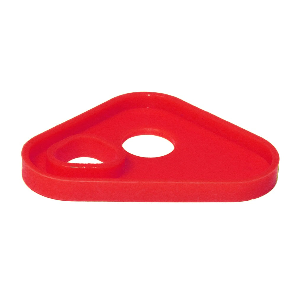 Apico Brake Pedal Tip Replacement Silicone Insert Red