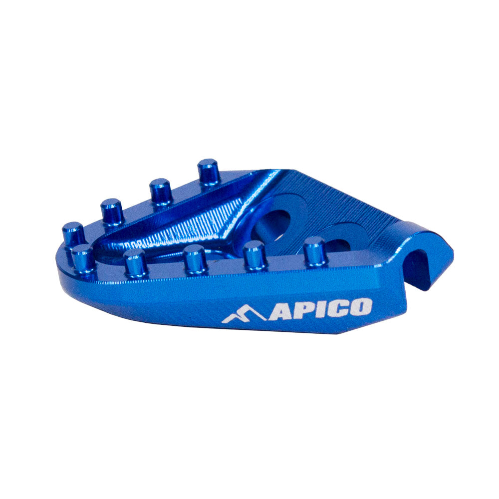 Apico Brake Pedal Tip OEM KTM/HQV/GAS SX/SX-F/TC/FC 16-22, EXC/EXC-F/TE/FE 17-23, MC/EC/EX 21-23 Blue