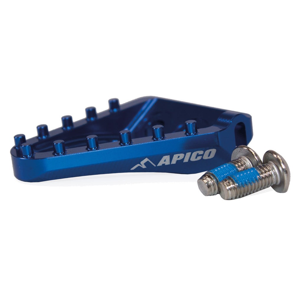 Apico Brake Pedal Tip OEM KTM/HQV SX/SX-F125-450 2023, TC/FC/TX/FX125-450 2023 Blue