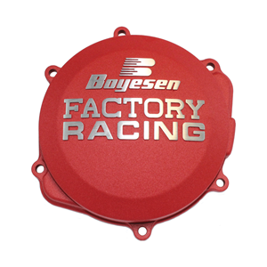 Boyesen Clutch Cover SUZUKI RM-Z250 07-26 Red