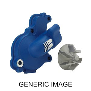 Boyesen Supercooler Water Pump Kit YAMAHA YZ250F 19-26, WR250F 20-26, YZ250FX 20-26 Blue