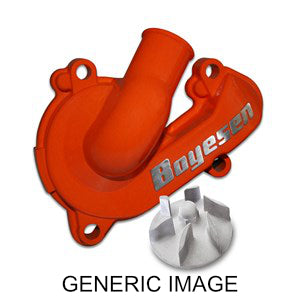 Boyesen Supercooler Water Pump KIT KTM/HQV/GAS SX-F/FC/MC450 16-24, EXC-F/FE/FX/EX-F 450-501 17-24 Orange