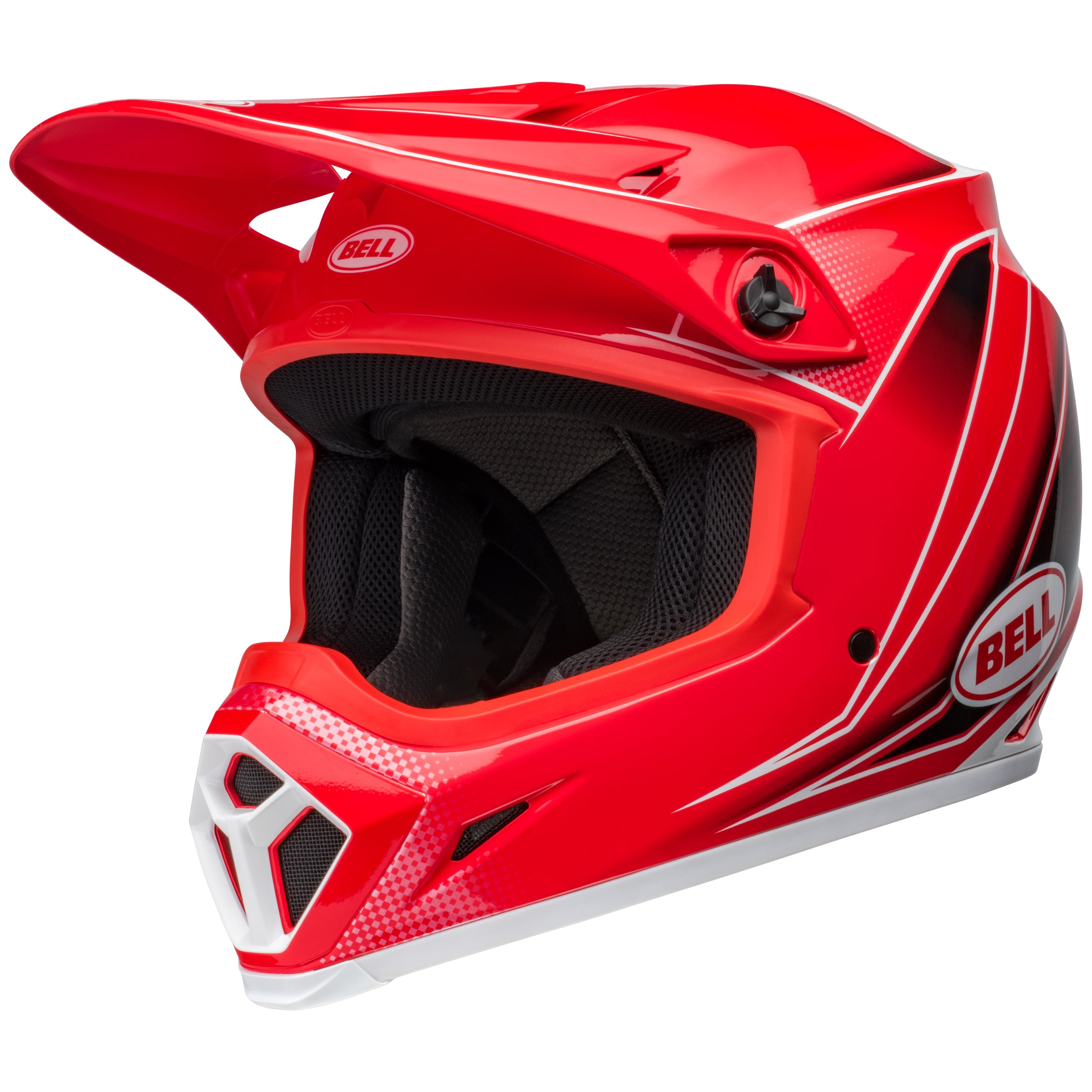 Bell MX-9 Mips MX Helmet Zone Red