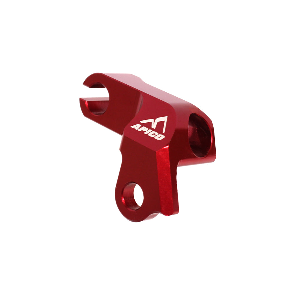 Apico Clutch Cable Guide CNC HONDA CRF450R 09-16 Red