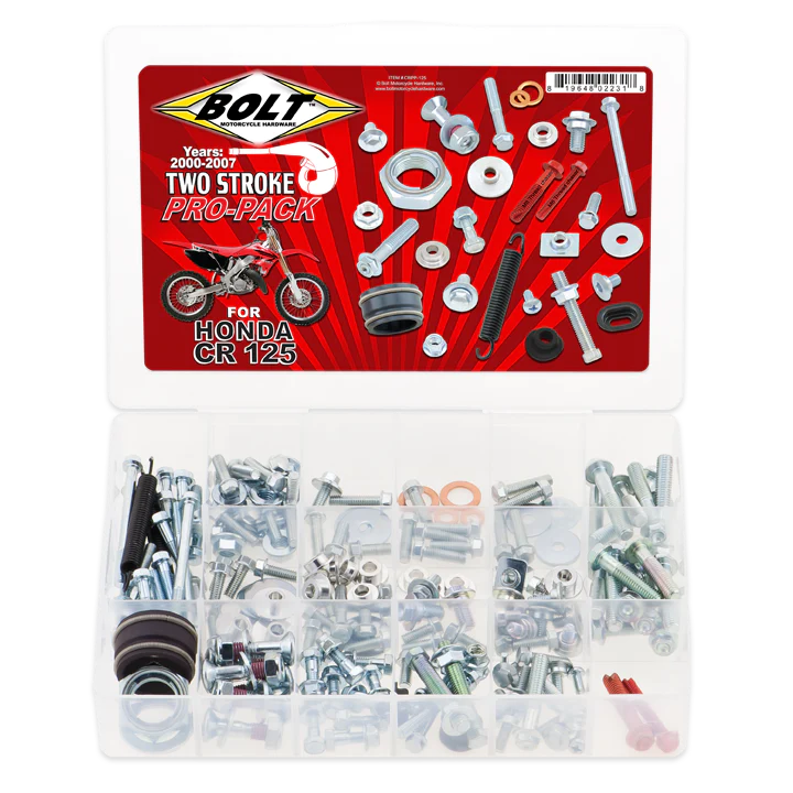 PRO PACK FASTENER KIT HONDA CR125 00-07