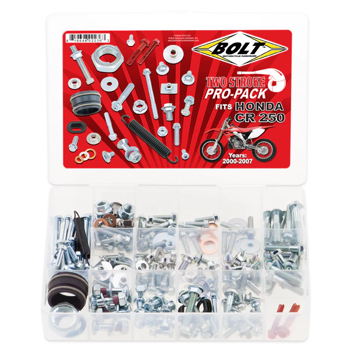 PRO PACK FASTENER KIT HONDA CR250 00-07