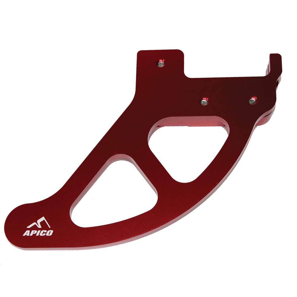 Apico Rear Disc Guard GAS/HUSKY EC/EC-F250-350 21-23, TE150I-300I 22-23, FE250-501 22-23 Red (Braktec)