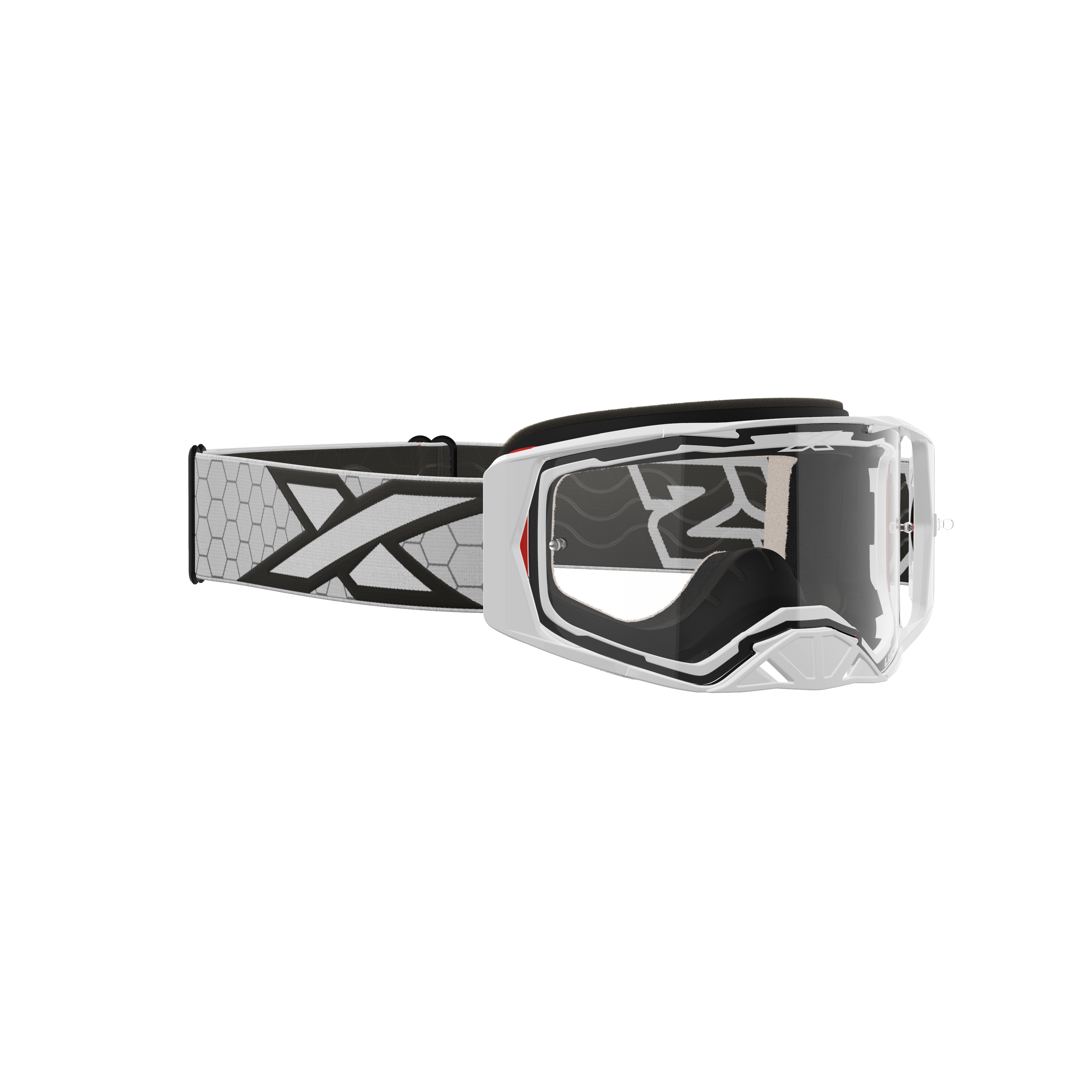 EKS Brand Lucid Motocross Goggle with Clear Lens