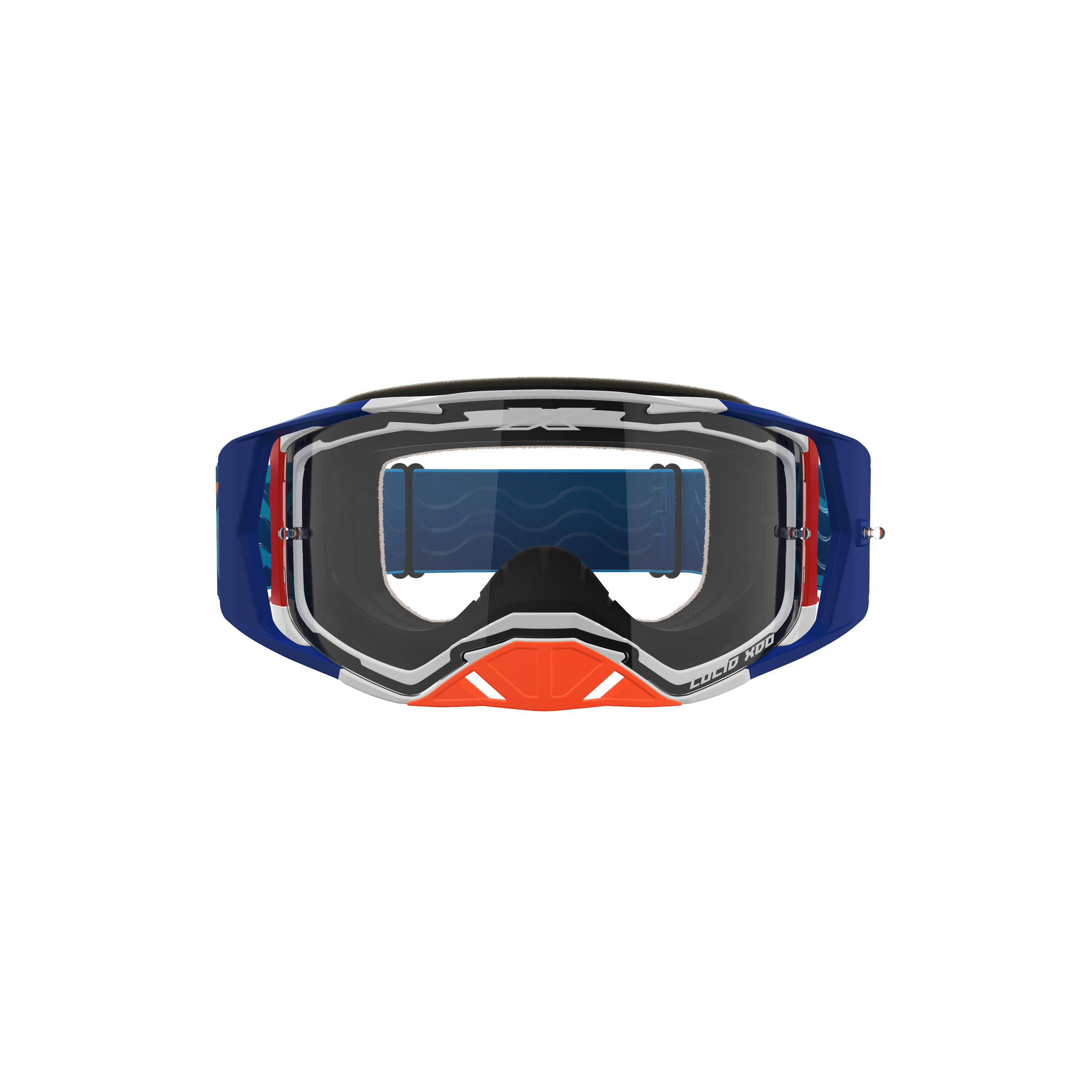 EKS Brand Lucid Motocross Goggle with Clear Lens