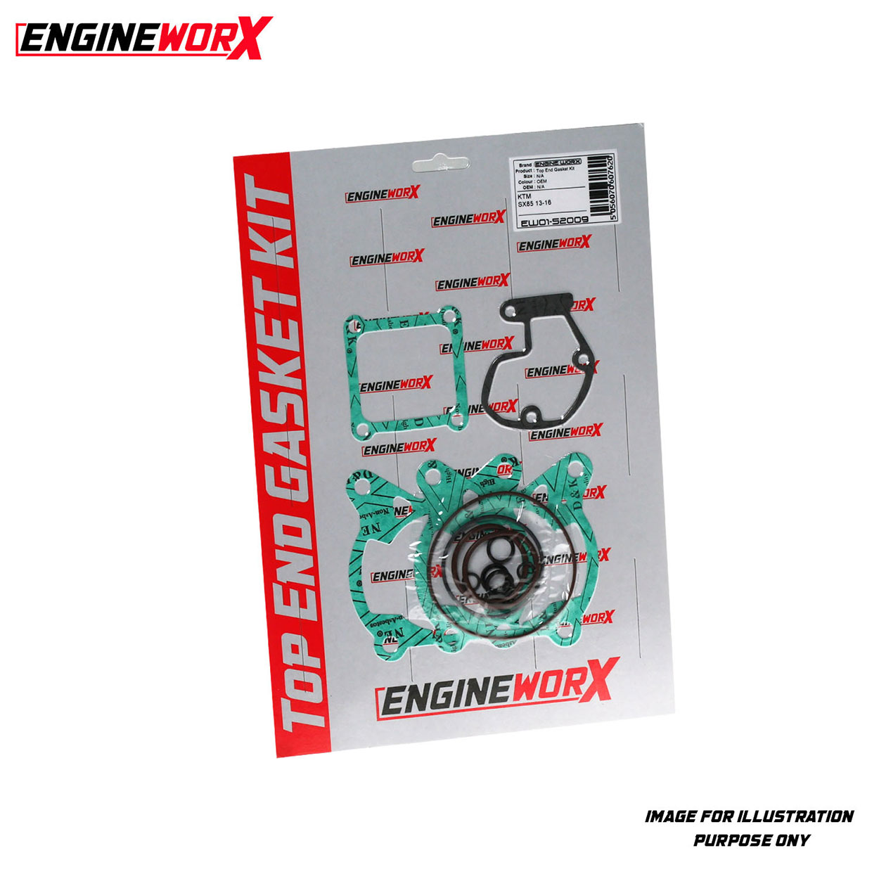 Engineworx Top End Gasket Kit Suzuki RM 250 2001