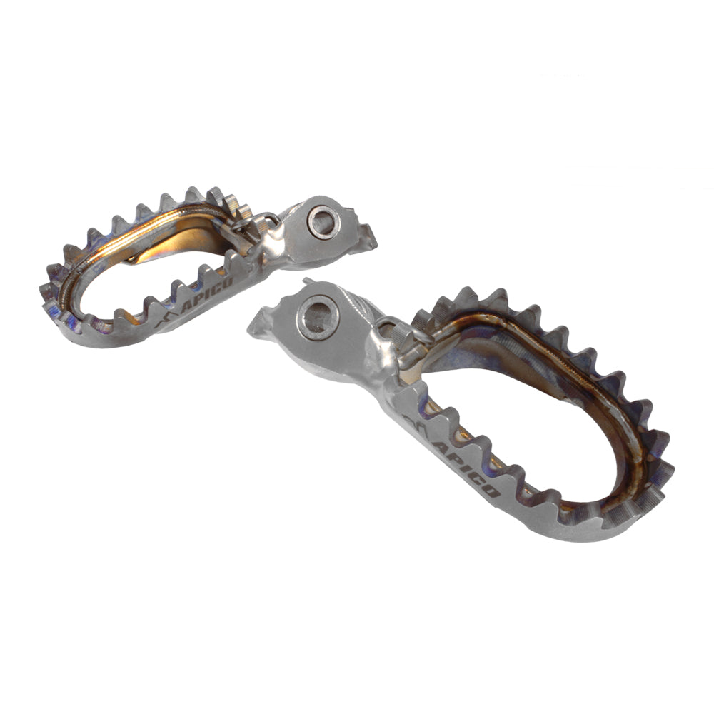 Apico Titanium Foot Pegs MONTESA, BETA, GasGas, SHERCO, SCORPA, TRS, VERTIGO, JOTAGAS Trial