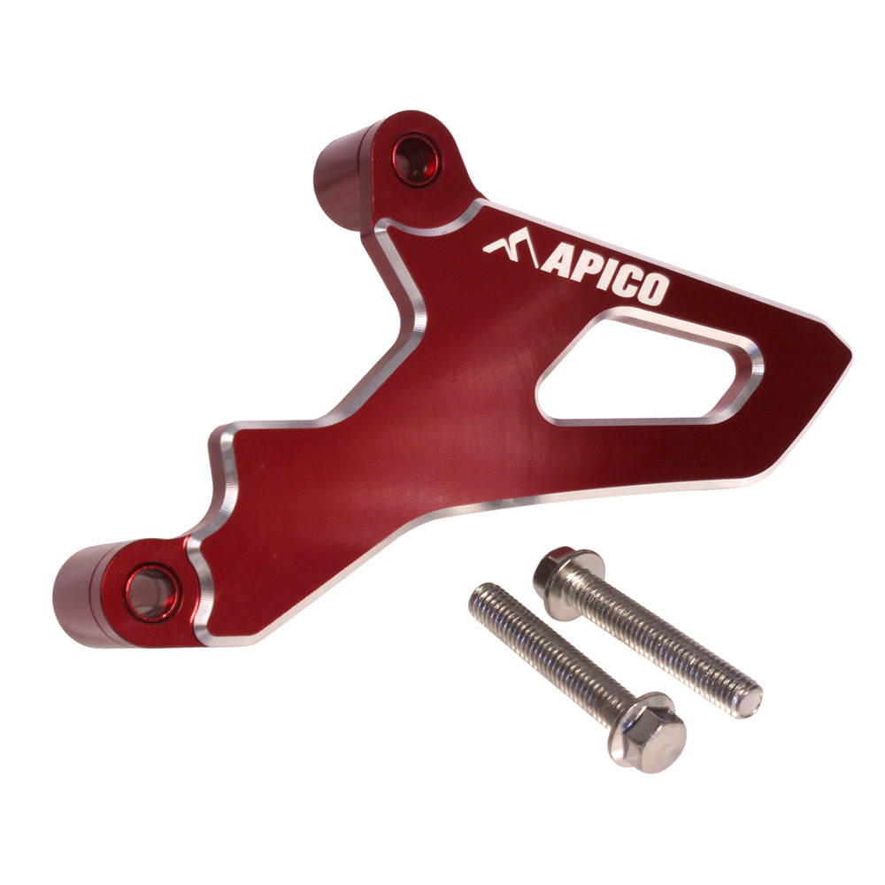Apico Front Sprocket Cover HONDA CRF150R 07-23, CRF450R 02-07, CRF450X 05-18 Red