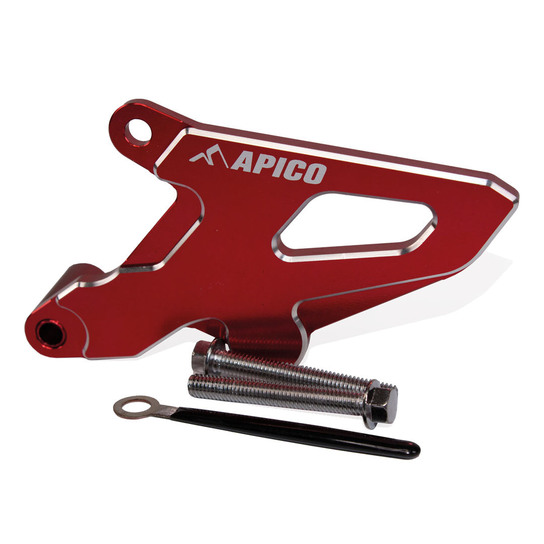 Apico Front Sprocket Cover HONDA CRF450R 21-26, CRF450RX 21-26 Red