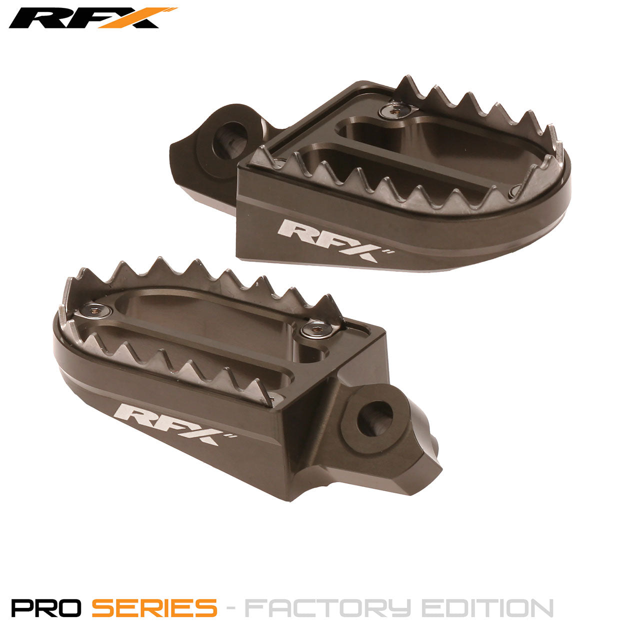 RFX Pro Series 2 Footrests Hard Anodised Suzuki RMZ250 10-22 RMZ450 10-22
