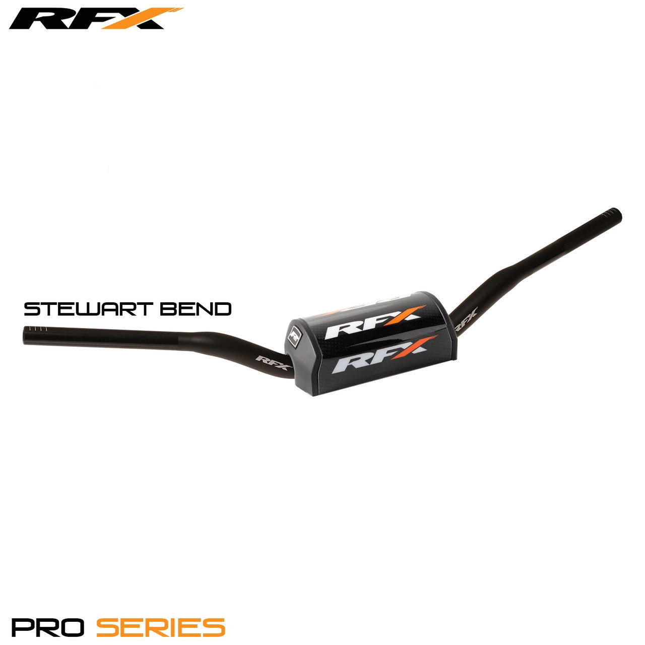 RFX Pro F7 Taper Bar 28.6mm Black Stewart