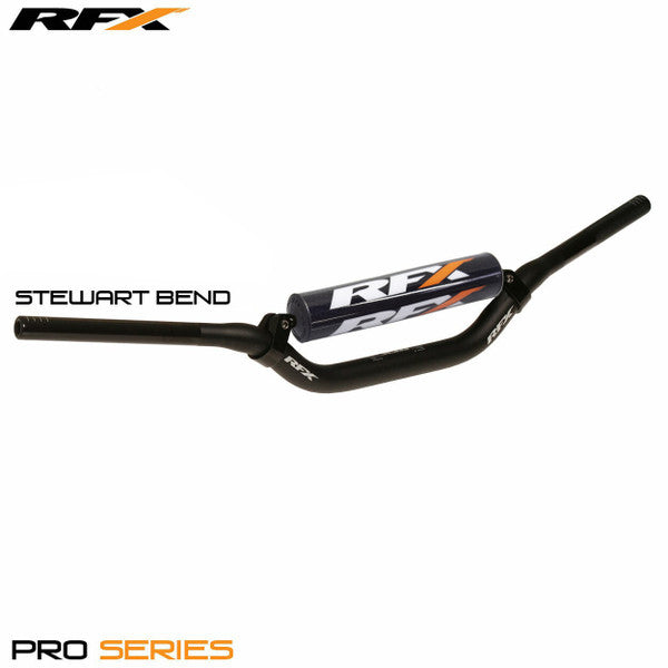 RFX Pro F8 Taper Bar 28.6mm Crossbrace Black Stewart