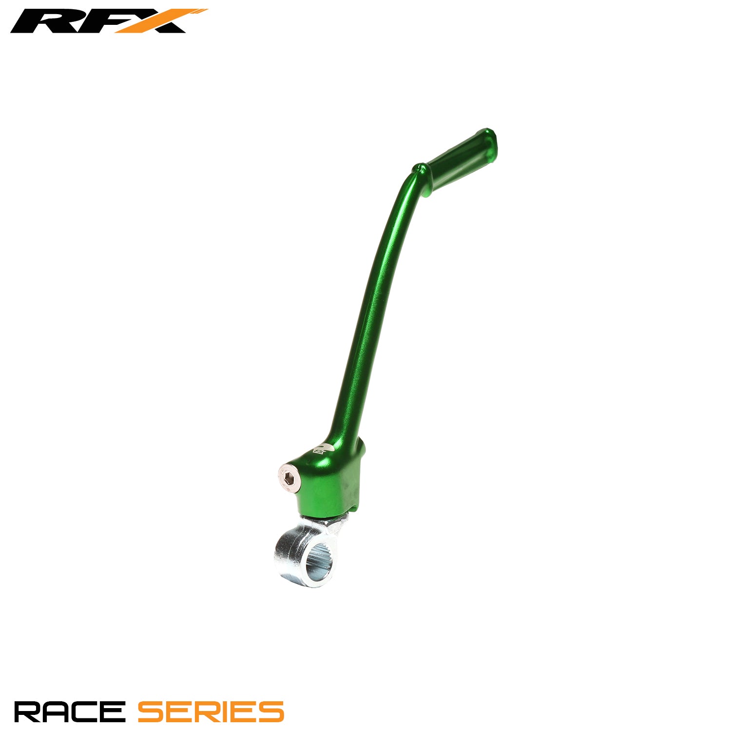 RFX Race Series Kickstart Lever Green Kawasaki KX85 00-22