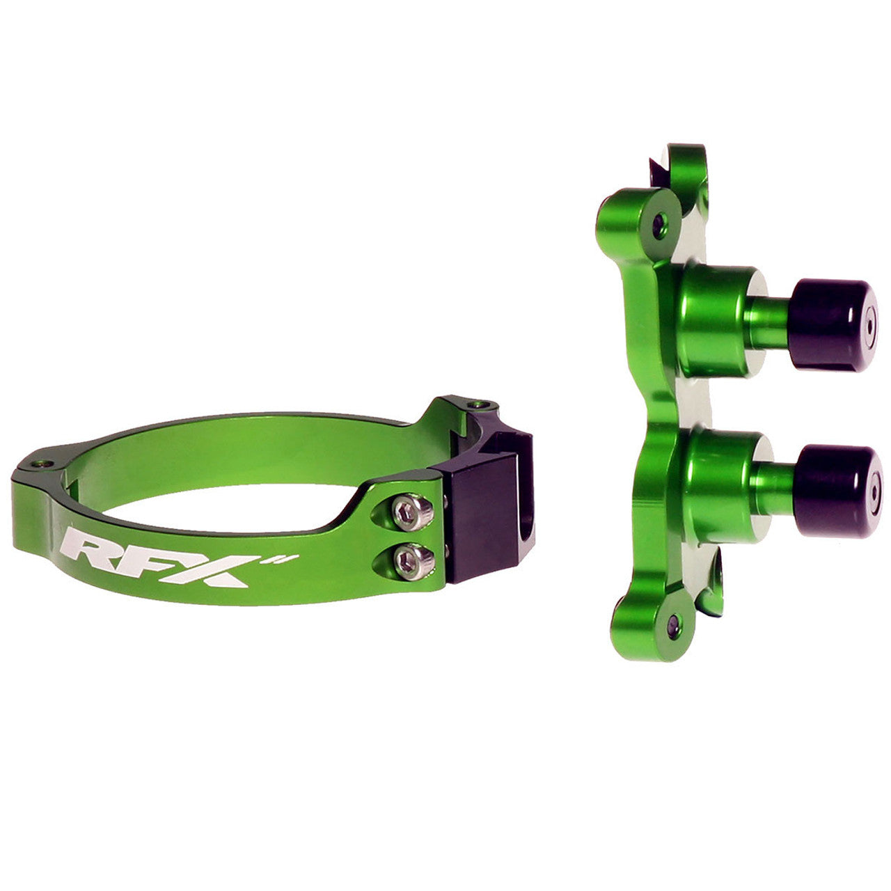 RFX Pro Series 2 L/Control Dual Green CRF250/450 04-22 Kawasaki KXF250/450 06-22  RMZ250/450 07-22