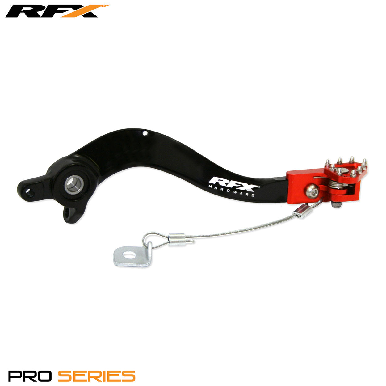 RFX Pro FT Rear Brake Lever Black/Orange KTM SX/SX-F EXC/EXC-F All Models 125-525 07-15