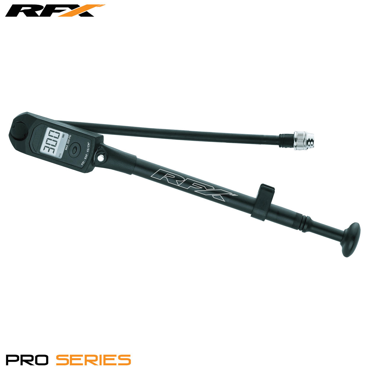 RFX Pro Series Digital Fork Air Spring Adjustmnent Pump/Gauge Digital Guage 0-300 Psi