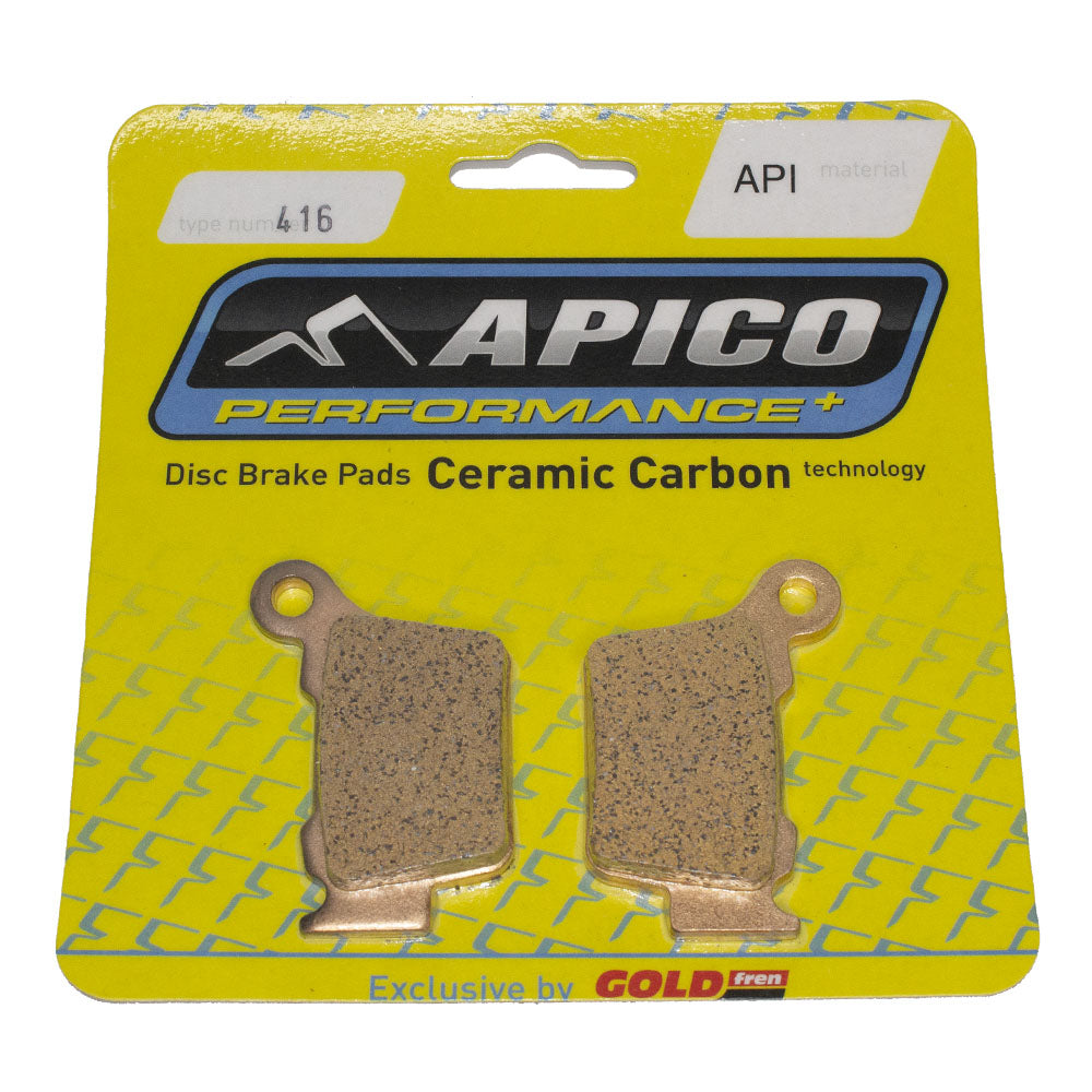Apico Brake Pads K1 KTM/HQV/GAS SX/TC/MC65 Front & Rear 2023-2025
