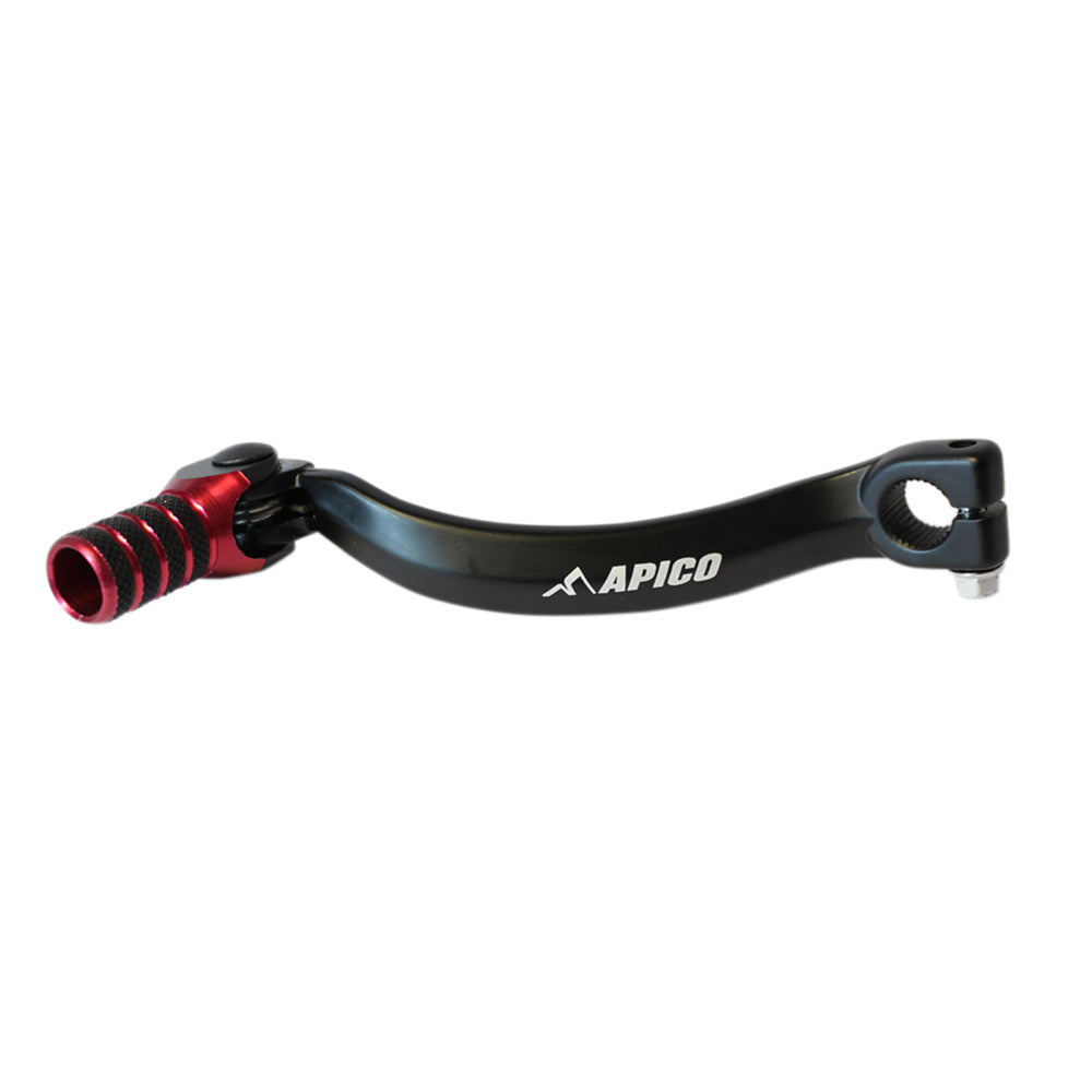 Apico Gear Lever Elite HONDA CR125 87-07 Black/Red