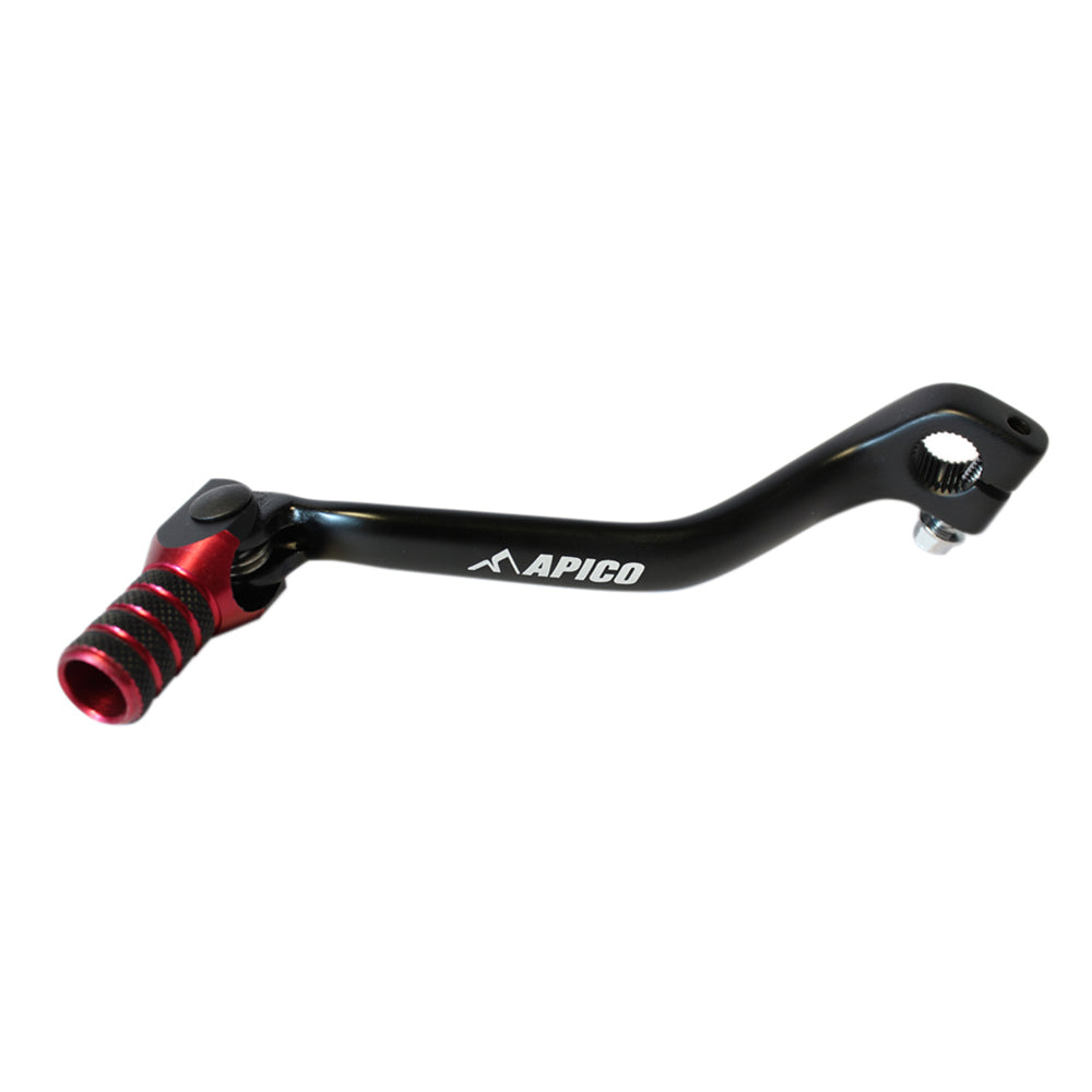 Apico Gear Lever Elite HONDA CR250 87-03 CR500 84-01 Black/Red