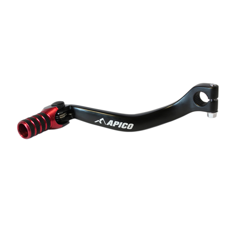 Apico Gear Lever Elite HONDA CR250 04-07 Black/Red