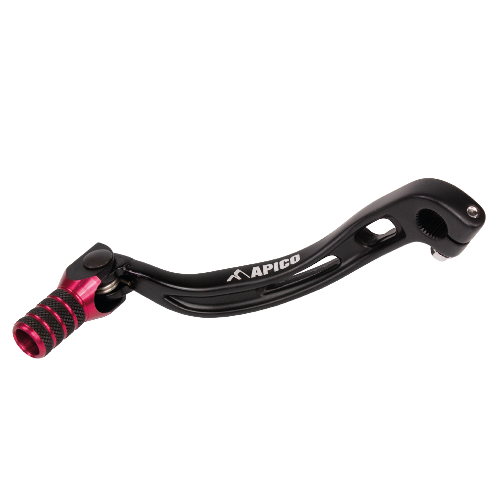 Apico Gear Lever Elite HONDA CRF250R/RX 18-25, CRF450R/RX 17-25, CRF450X/L/RL 19-25 Black/Red