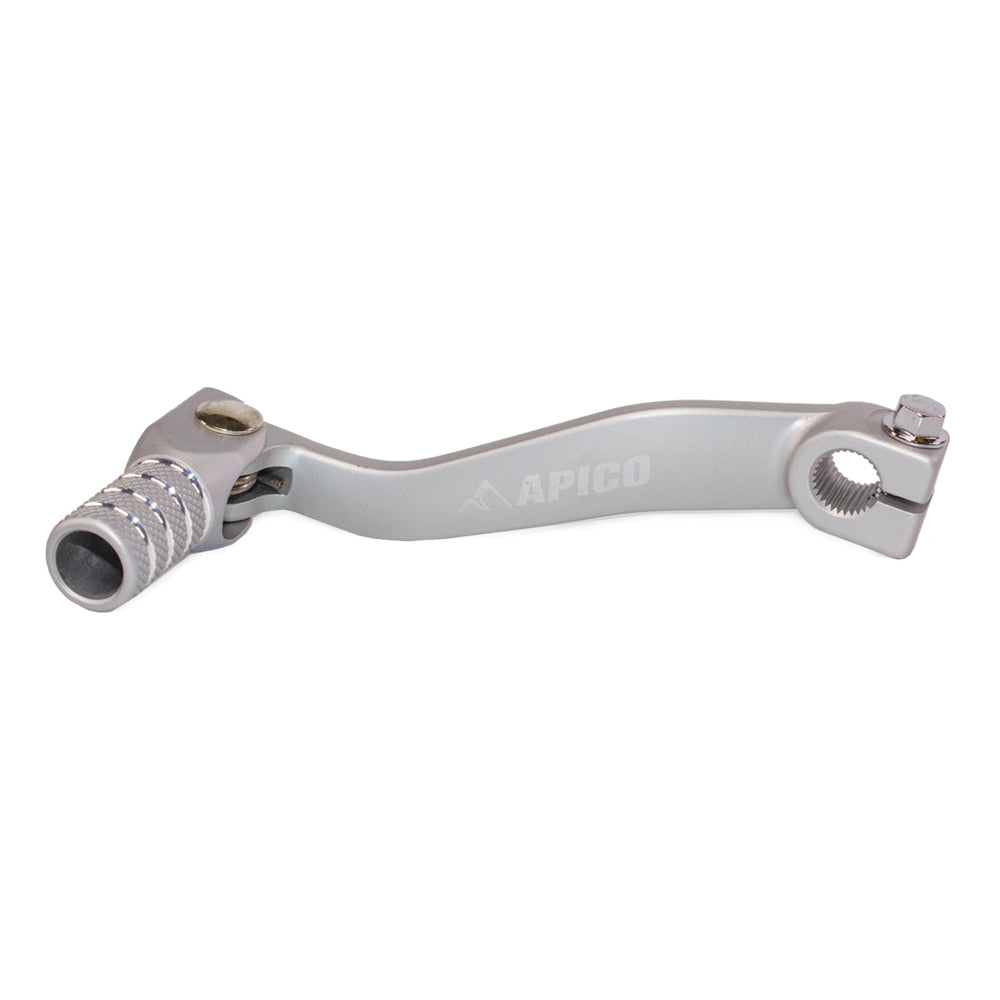Apico Gear Lever Forged HONDA CRF125F 14-23 Silver
