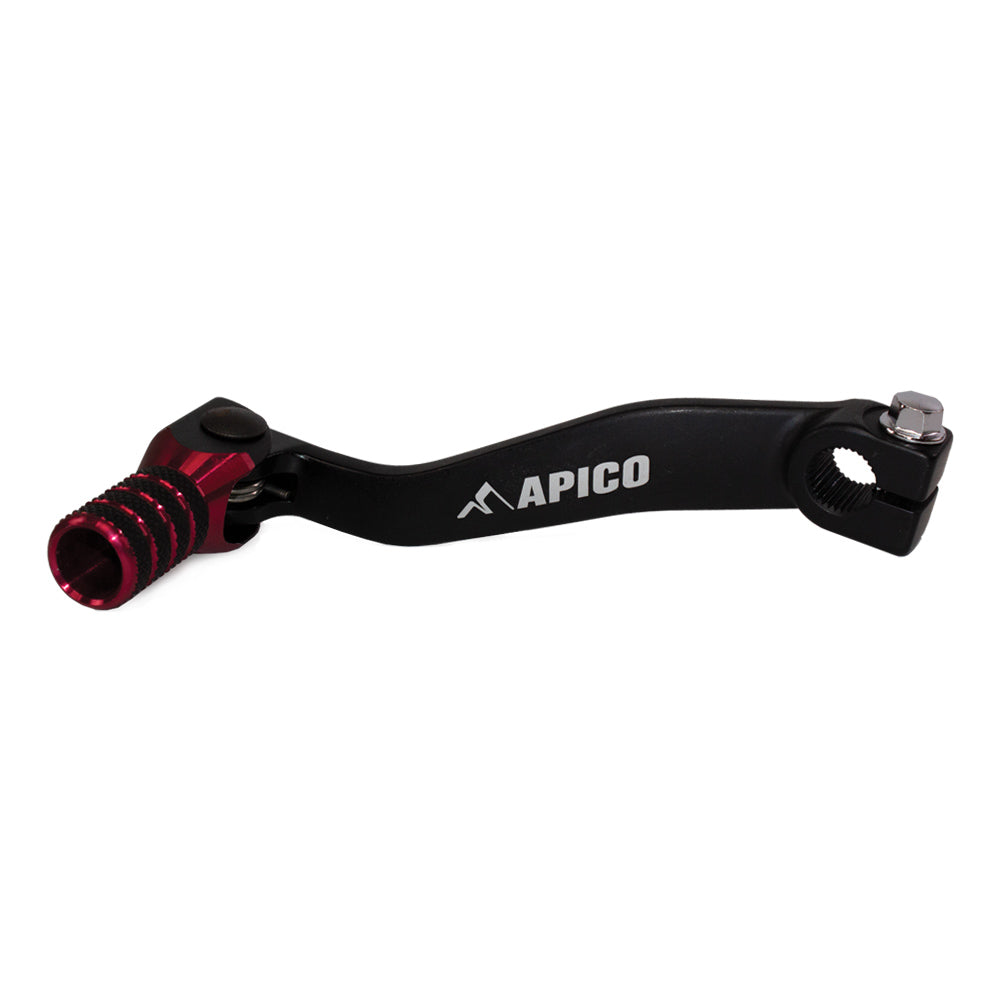 Apico Gear Lever Elite HONDA CRF125F 14-26 Black/Red