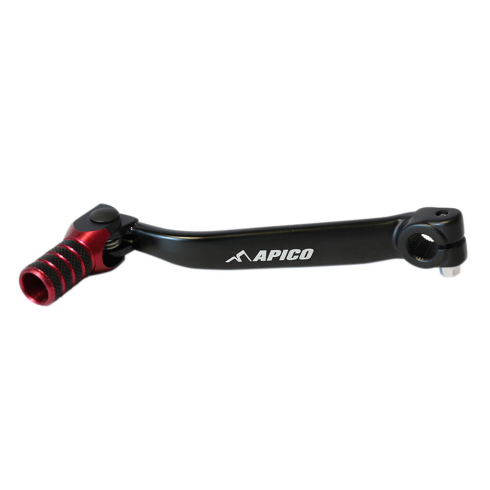 Apico Gear Lever Elite HONDA CR80-85 91-07 Black/Red