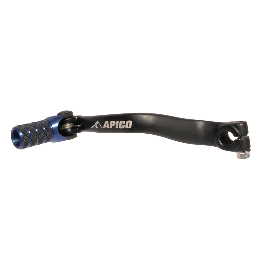Apico Gear Lever Elite YAMAHA YZ65 18-23 Black/Blue