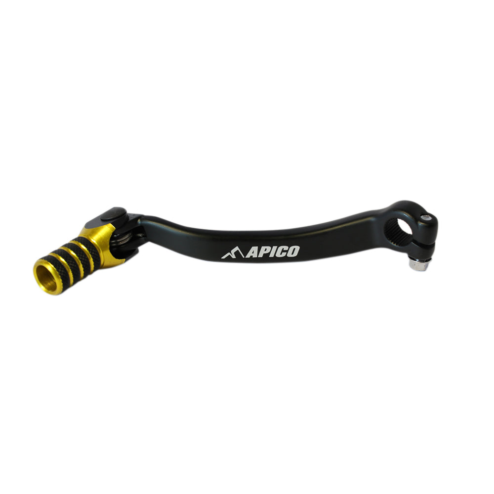 Apico Gear Lever Elite SUZUKI RM-Z450 05-07 Black/Yellow
