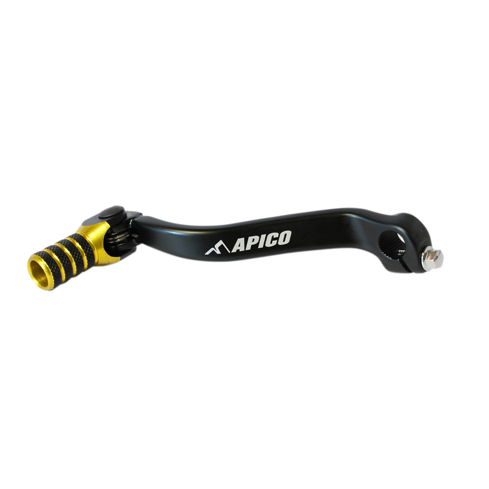 Apico Gear Lever Elite SUZUKI RM-Z450 08-22 Black/Yellow