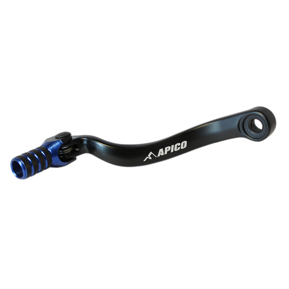 Apico Gear Lever Elite KTM/HQV/GAS SX-F/FC250-350 16-23, SX-F/FC450 2023, EXC-F/FE 250-350 11-23, MC/EC/EX-F250-350 21-23 Black/Blue