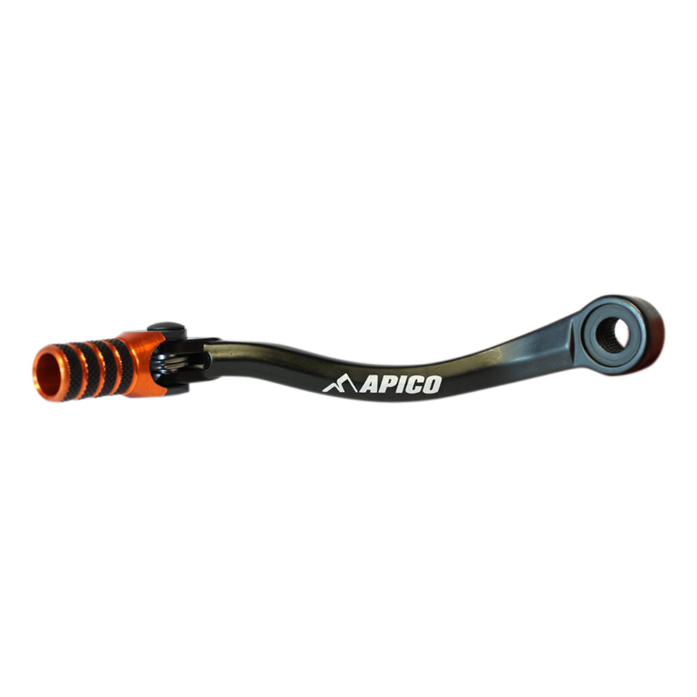 Apico Gear Lever Elite KTM/HUSKY SX85/105 03-17, TC85 14-17 Black/Orange