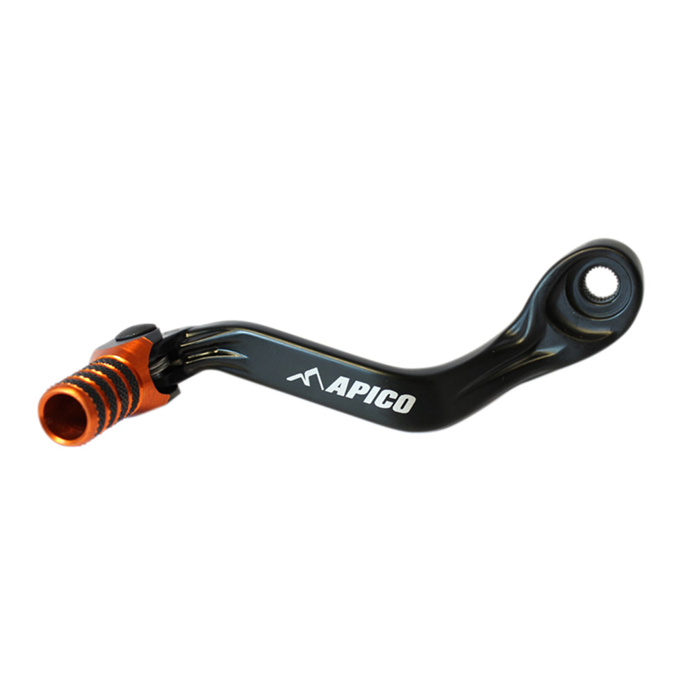 Apico Gear Lever Elite KTM/HUSKY/GAS SX65 09-23, TC65 17-23, MC65 21-23 Black/Orange