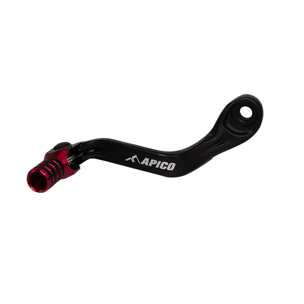 Apico Gear Lever Elite KTM/HUSKY/GAS SX65 09-23, TC65 17-23, MC65 21-23 Black/Red