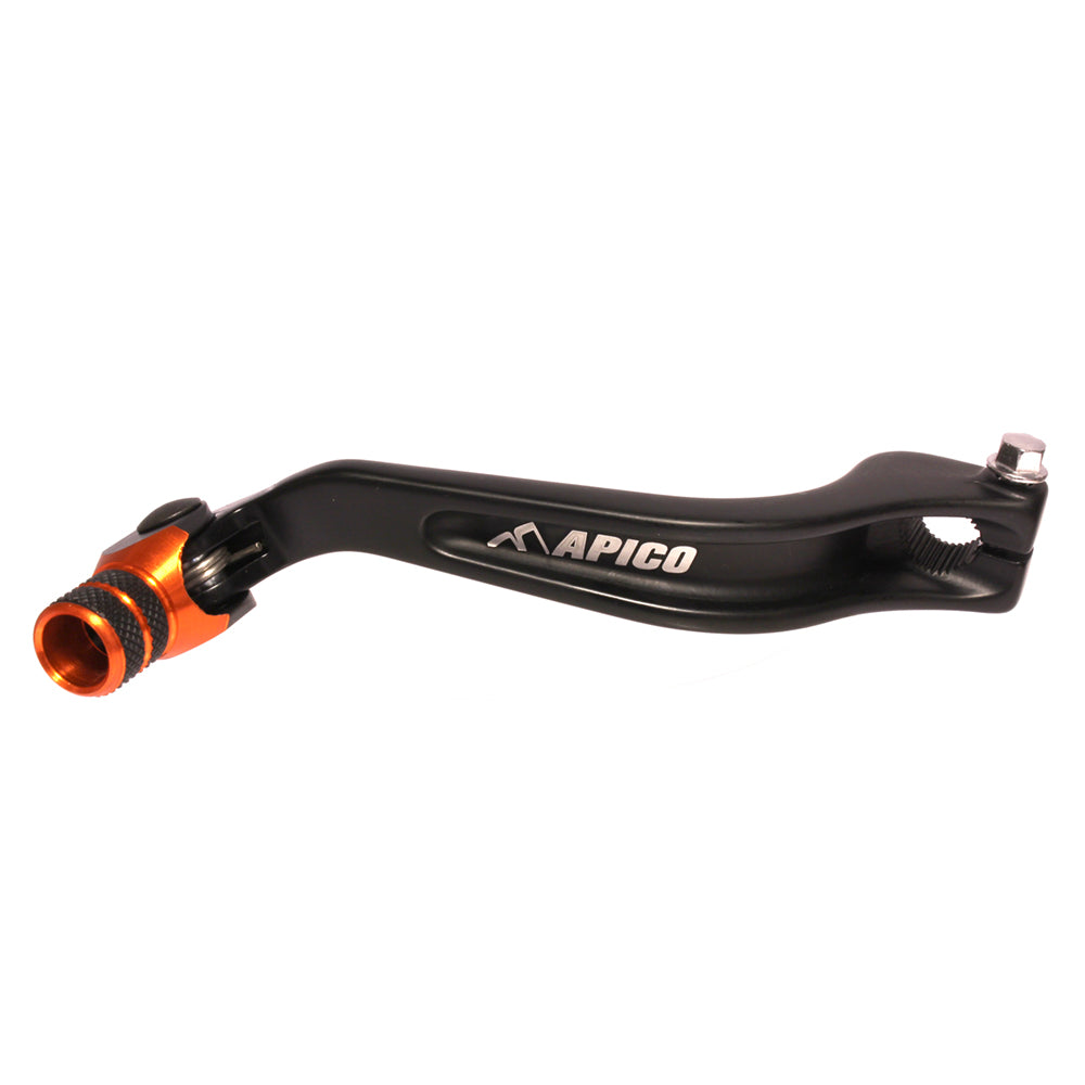 Apico Gear Lever Elite MONTESA 4RT 05-23, COTA 300-301RR 16-23, SHORT Black/Orange