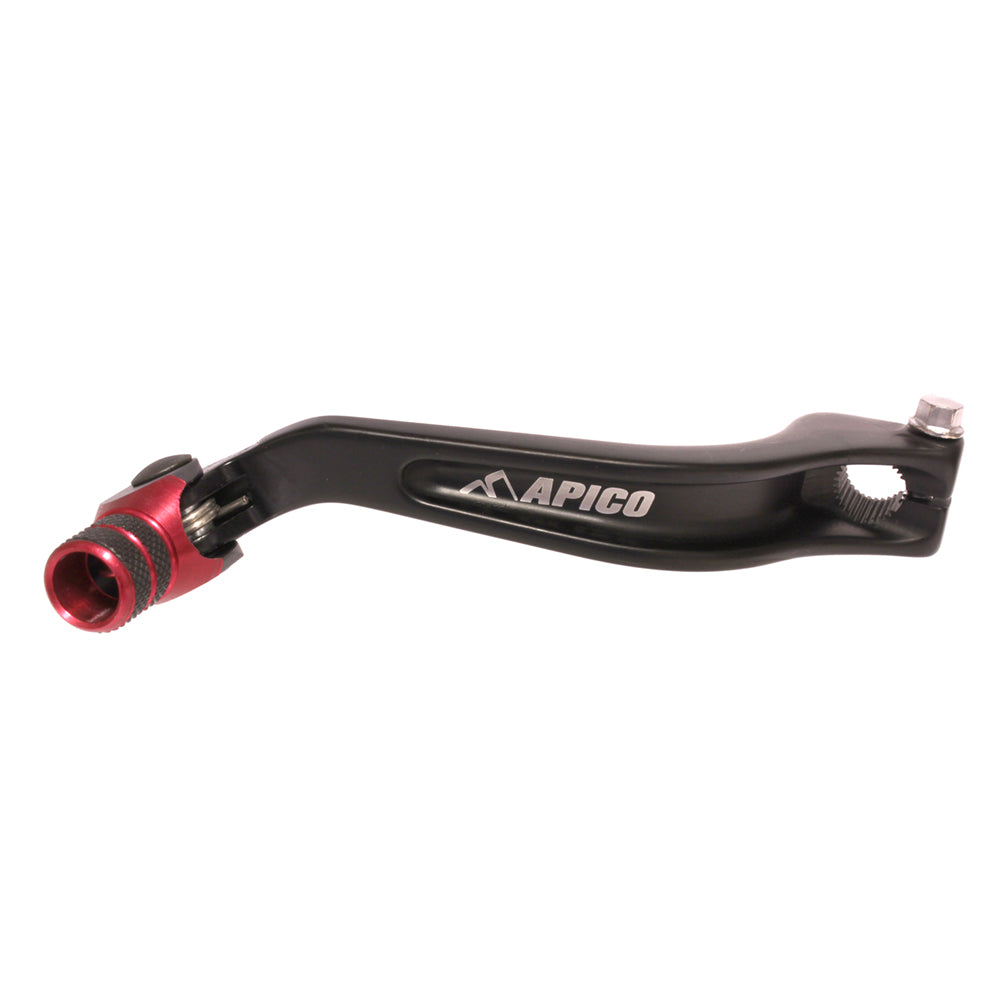 Apico Gear Lever Elite MONTESA 4RT 05-23, COTA 300-301RR 16-23, SHORT Black/Red