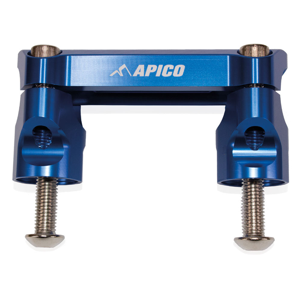 Apico Handlebar Mounts 28.6 KTM/HQV/GAS SX/SX-F/TC/FC125-450 2023, MC250F/450F 2023 FACTORY Blue